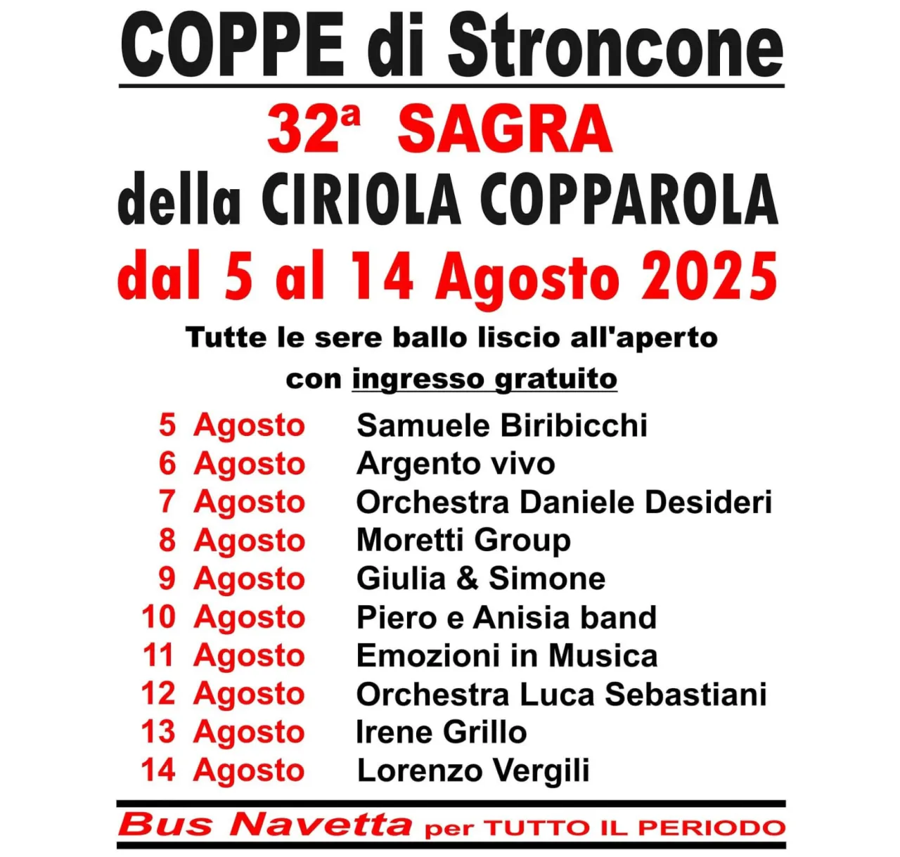 Sagra della ciriola copparola
